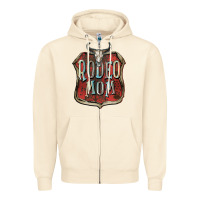 Sandshell Rodeo mom Mother's Day Zipper Hoodie - FaDigitalArtStudio