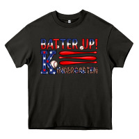 Asphalt patriotic baseball kindergarten theme Heavy Core Tee - JahusDesignShop