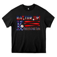 Black patriotic baseball kindergarten theme Heavy Core Tee - JahusDesignShop