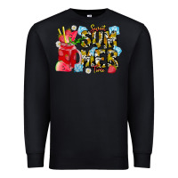 Black sweet summer time Premium Sweatshirt - CowhideDigitalArt