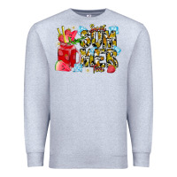 Heather Grey sweet summer time Premium Sweatshirt - CowhideDigitalArt