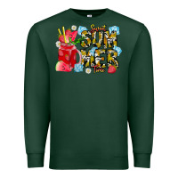Sports Green sweet summer time Premium Sweatshirt - CowhideDigitalArt