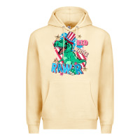 Pina Colada Red white rawr Premium Hoodie - FaDigitalArtStudio