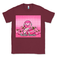 Burgundy tackle cancer pumpkins football and ribbon Classic Tee - Jasminsmagicworld
