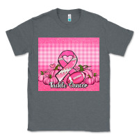 Charcoal Heather tackle cancer pumpkins football and ribbon Classic Tee - Jasminsmagicworld