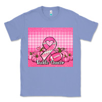 Colony Blue tackle cancer pumpkins football and ribbon Classic Tee - Jasminsmagicworld