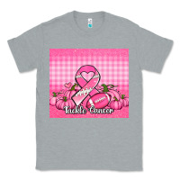 Heather Grey tackle cancer pumpkins football and ribbon Classic Tee - Jasminsmagicworld