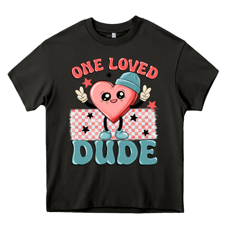 One Loved Dude Heavy Core Tee by MaliasSmallBusiness | Teevron