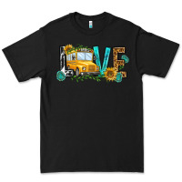 Black school bus love Premium Tee - NancyCooperArtShop