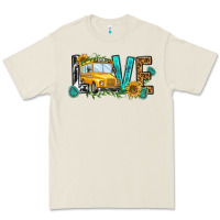 Bone school bus love Premium Tee - NancyCooperArtShop