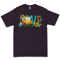 Plum school bus love Premium Tee - NancyCooperArtShop