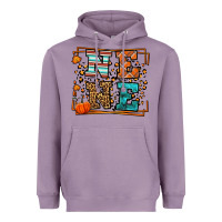 Lavender Fall Autumn Leopard Nene Heavyweight Hoodie - LillyAllenDesigns
