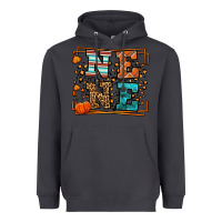 Smoke Fall Autumn Leopard Nene Heavyweight Hoodie - LillyAllenDesigns