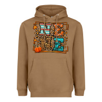 Toasted Coconut Fall Autumn Leopard Nene Heavyweight Hoodie - LillyAllenDesigns