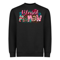 Black Blessed memaw Mother's Day Heavyweight Sweatshirt - CowGirlArtShop