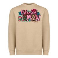 Blessed Memaw Mother's Day Heavyweight Sweatshirt | Teevron