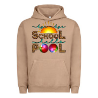 Pigment Burro bye bye school hello pool Urban Hoodie - Artiststas