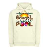 Pigment Pistachio bye bye school hello pool Urban Hoodie - Artiststas