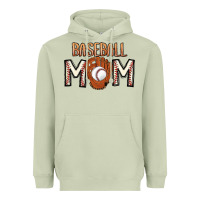 Matcha Baseball Mom Heavyweight Hoodie - CowhideDigitalArt