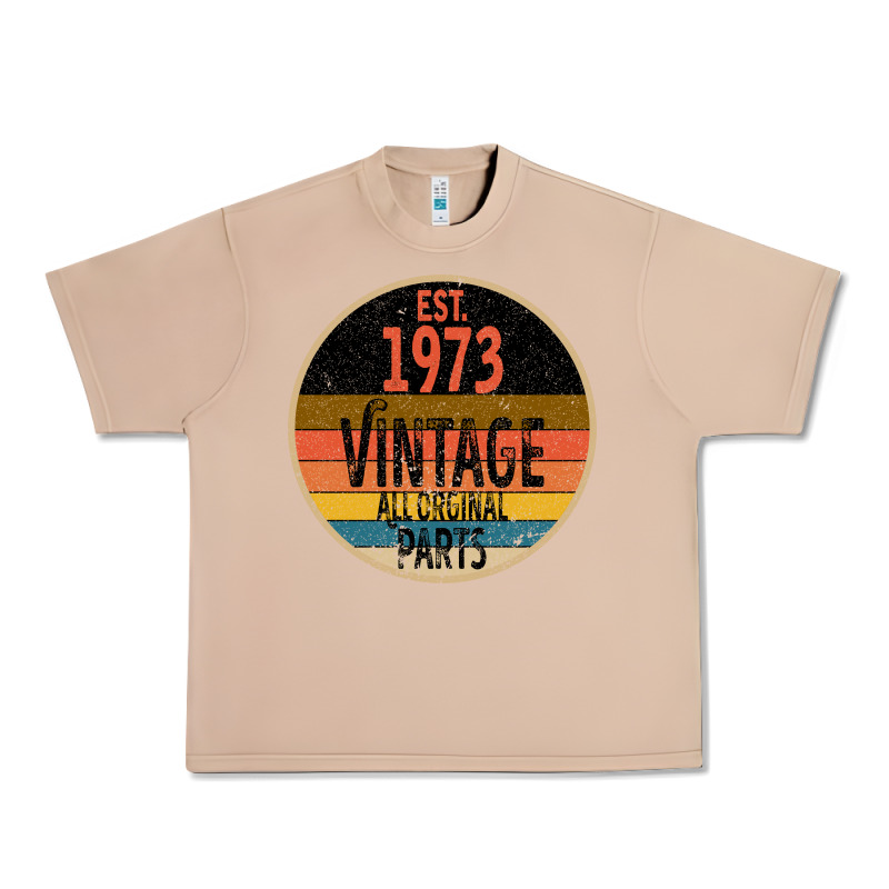 Est 1973 Vintage All Original Parts Urban Heavy Tee by Bettercallsaul | Teevron