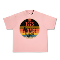 Salmon Est 1973 Vintage All Original Parts Urban Heavy Tee - Bettercallsaul