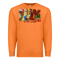 Carrot Joy To The World Premium Sweatshirt - CowhideDigitalArt