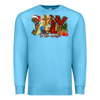 Joy To The World Premium Sweatshirt | Teevron
