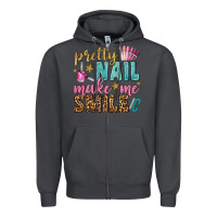 Smoke pretty nail make me smile bbs Zipper Hoodie - BundleAndBundleShop