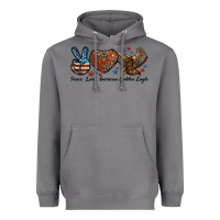 Storm Western Peace Love American Golden Eagle Heavyweight Hoodie - LillyAllenDesigns