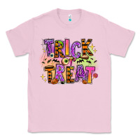 Bubblegum Pink Trick or treat Classic Tee - RanaPortraitStore