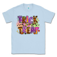 Dusty Blue Trick or treat Classic Tee - RanaPortraitStore