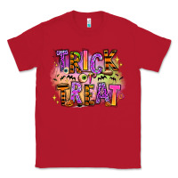 Red Trick or treat Classic Tee - RanaPortraitStore