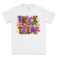 White Trick or treat Classic Tee - RanaPortraitStore
