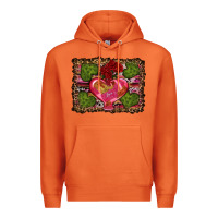 Carrot Western Background Valentine's Day Premium Hoodie - RanaPortraitStore