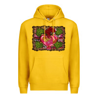 Lemon Western Background Valentine's Day Premium Hoodie - RanaPortraitStore