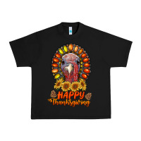Black happy thanksgiving gemstone Urban Heavy Tee - RanaPortraitStore