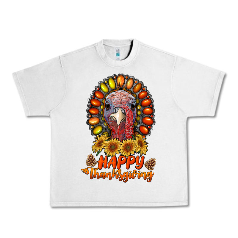 Happy Thanksgiving Gemstone Urban Heavy Tee by RanaPortraitStore | Teevron