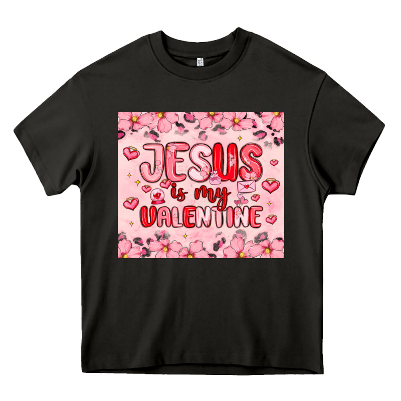 Jesus Is My Valentine Heavy Core Tee by MaliasSmallBusiness | Teevron
