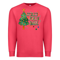 Cardinal Jolly Jolly Babe Premium Sweatshirt - CowhideDigitalArt