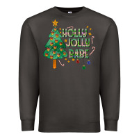 Smoke Jolly Jolly Babe Premium Sweatshirt - CowhideDigitalArt