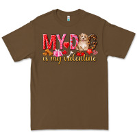 Cacao my dog is my valentine Premium Tee - NancyCooperArtShop