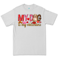 Dove Grey my dog is my valentine Premium Tee - NancyCooperArtShop
