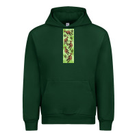 Forest Green dinosaur parasaurolophus pen wrap Urban Hoodie - Artiststas