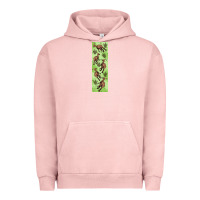 Pigment Salmon dinosaur parasaurolophus pen wrap Urban Hoodie - Artiststas