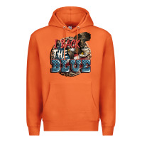 Carrot I back the blue Premium Hoodie - FaDigitalArtStudio