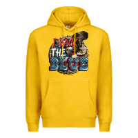 Lemon I back the blue Premium Hoodie - FaDigitalArtStudio