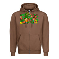 Chestnut luck with gnome and beer bbs Zipper Hoodie - BundleAndBundleShop