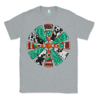 Heather Grey western windmill Classic Tee - Jasminsmagicworld