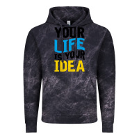 Cloud Black YOUR LIFE YOUR IDEA V2 Vintage Hoodie - Bettercallsaul