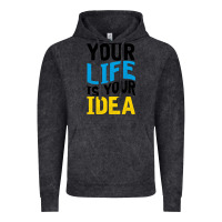 Vintage Black YOUR LIFE YOUR IDEA V2 Vintage Hoodie - Bettercallsaul
